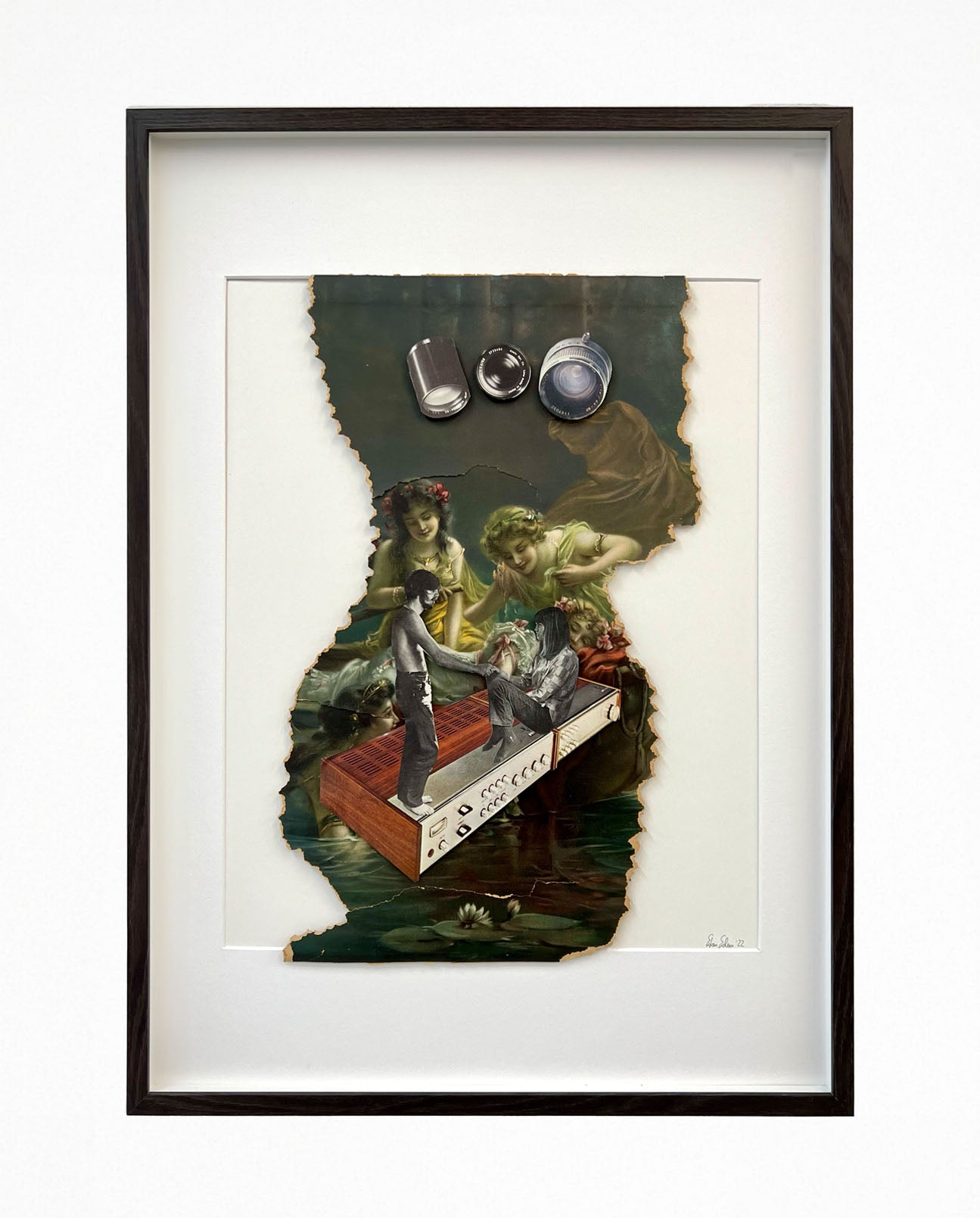 "Angels Singing" 3D Collage - 2022