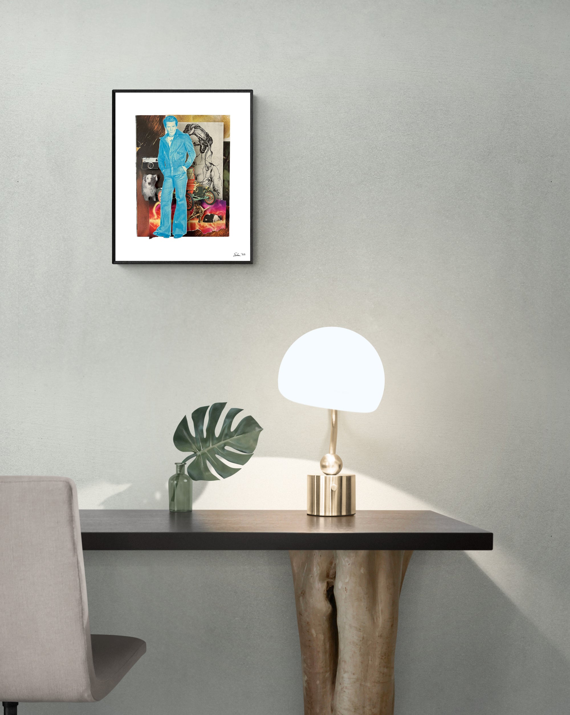 Blue Men - Print