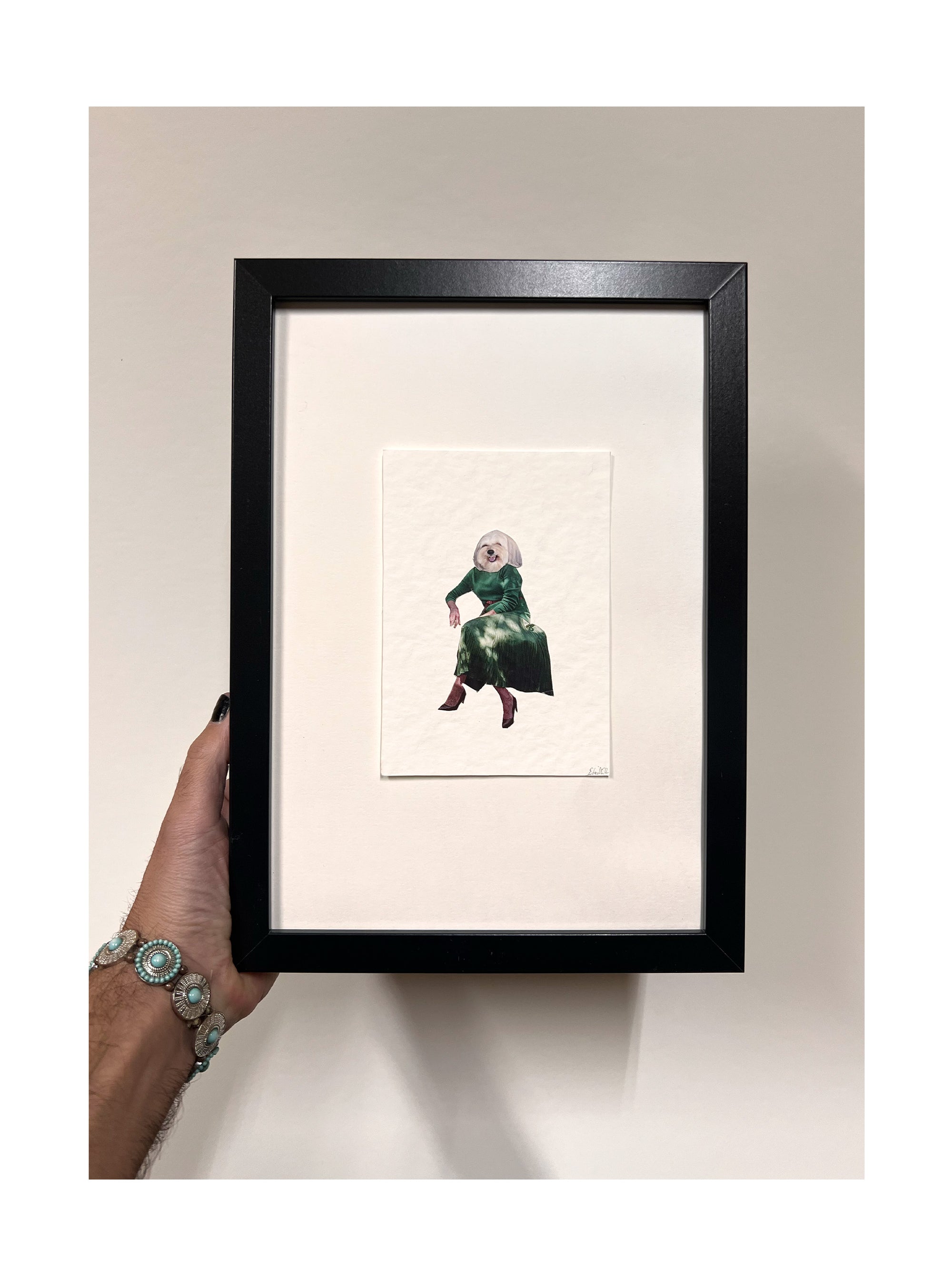 Happy Dog - Original art