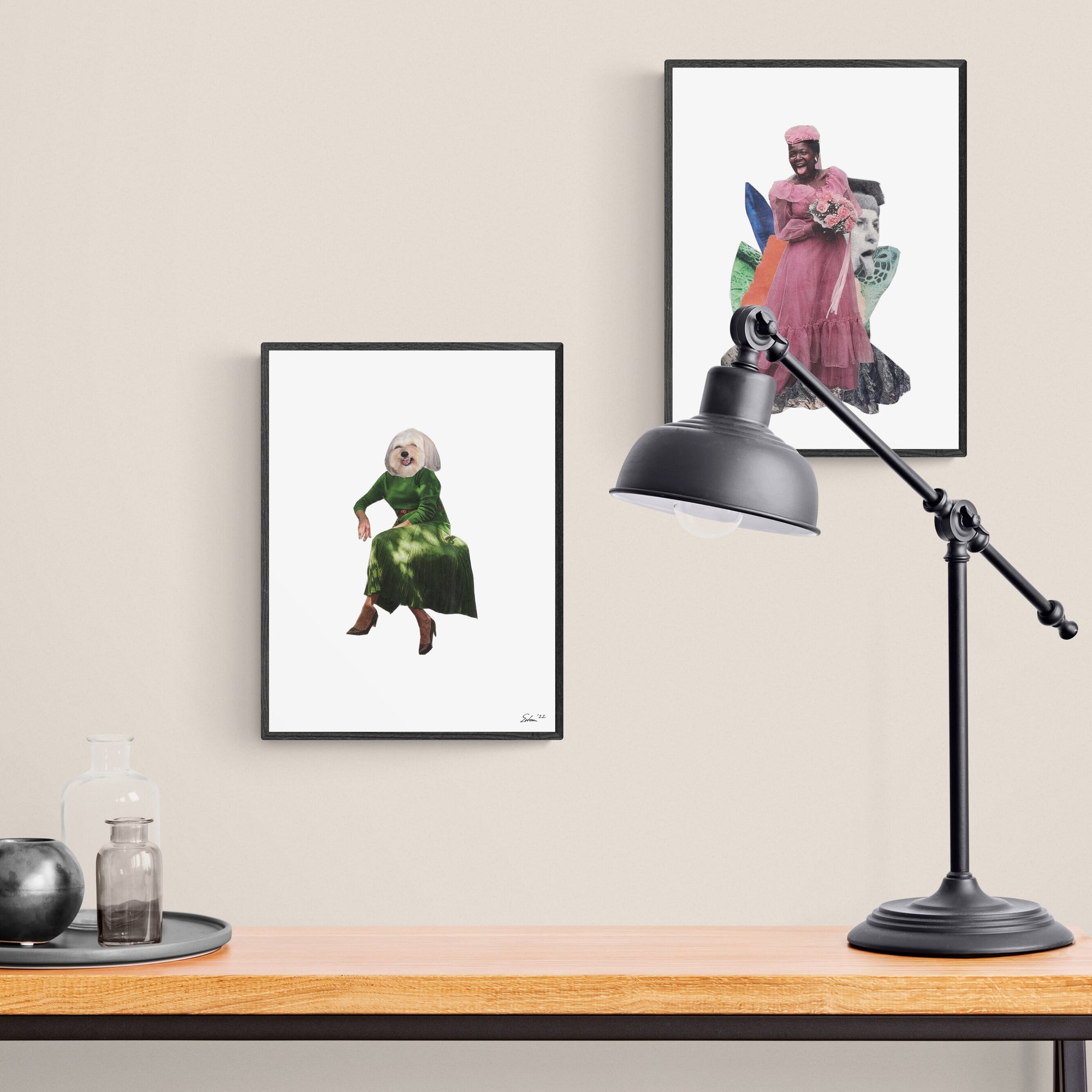 Happy like a Dog - Print